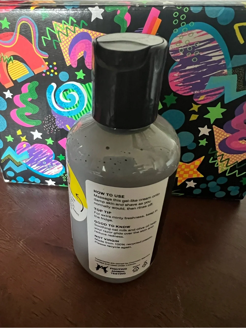 LUSH COOL ICED SHAVING CREAM 3.3 oz BRAND NEW SEALED NOT JUST 4 DUDES! I♥️IT!